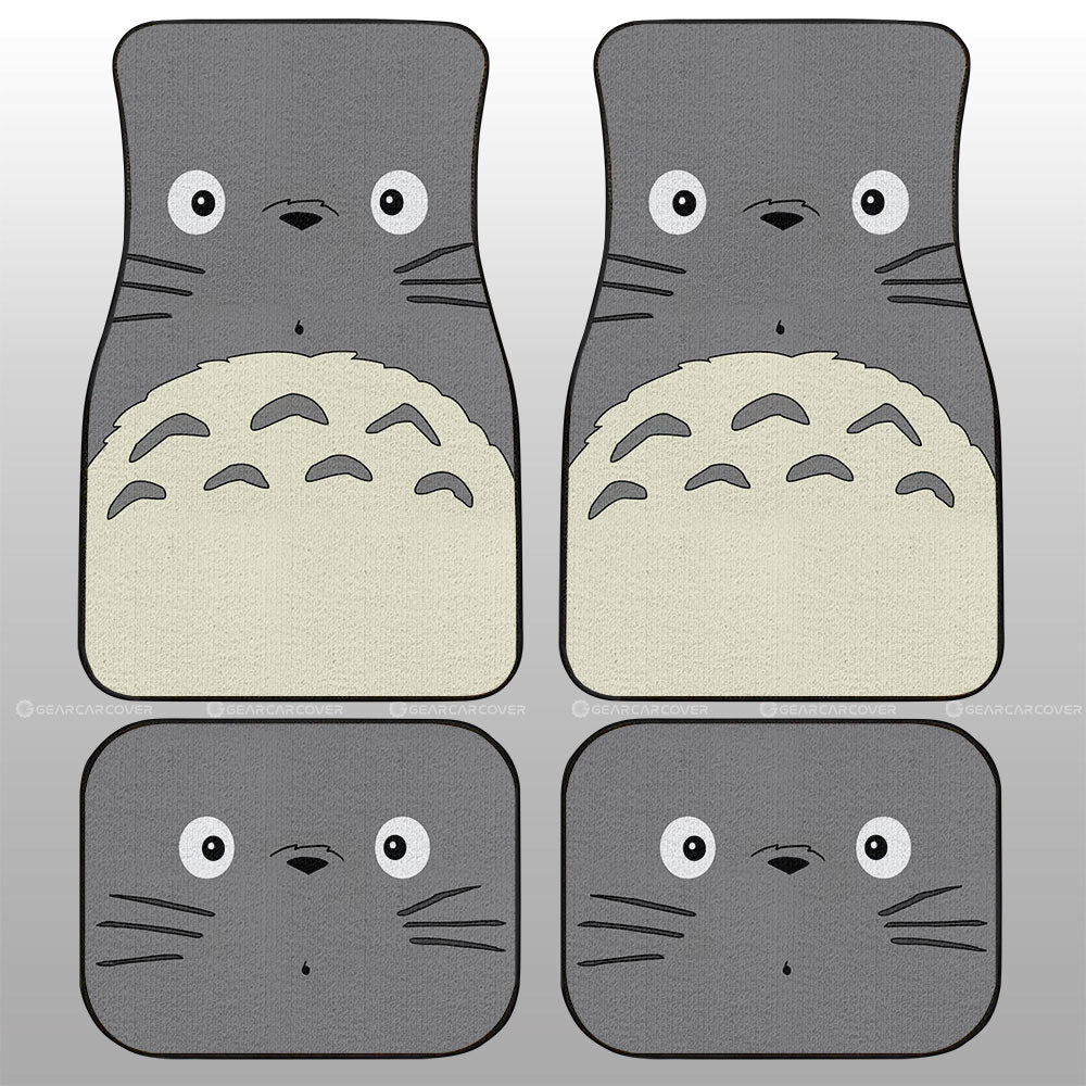 Totoro Car Floor Mats Custom My Neighbor Totoro Car Accessories - Gearcarcover - 1