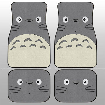 Totoro Car Floor Mats Custom My Neighbor Totoro Car Accessories - Gearcarcover - 1