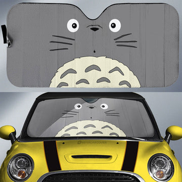 Totoro Car Sunshade Custom My Neighbor Totoro Car Accessories - Gearcarcover - 1