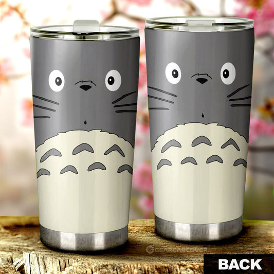 Totoro Tumbler Cup Custom My Neighbor Totoro Car Accessories - Gearcarcover - 2