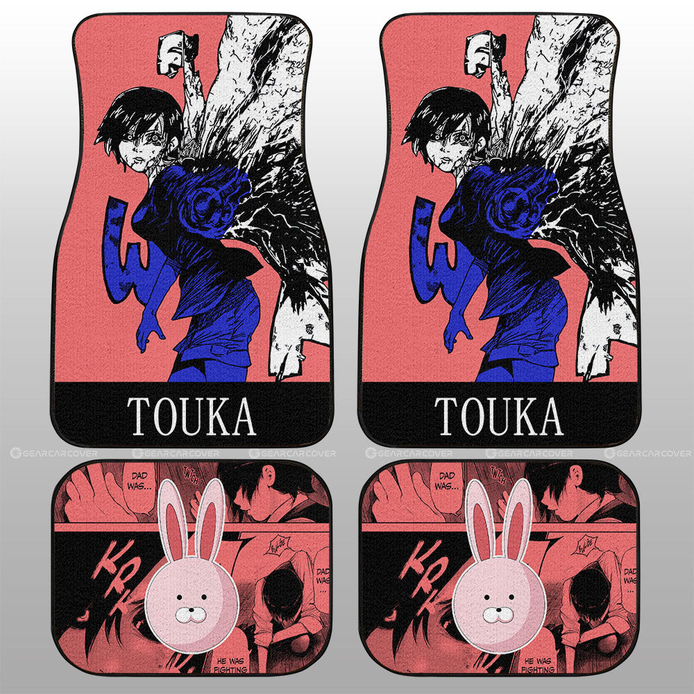 Touka Kirishima Car Floor Mats Custom Car Accessories - Gearcarcover - 4