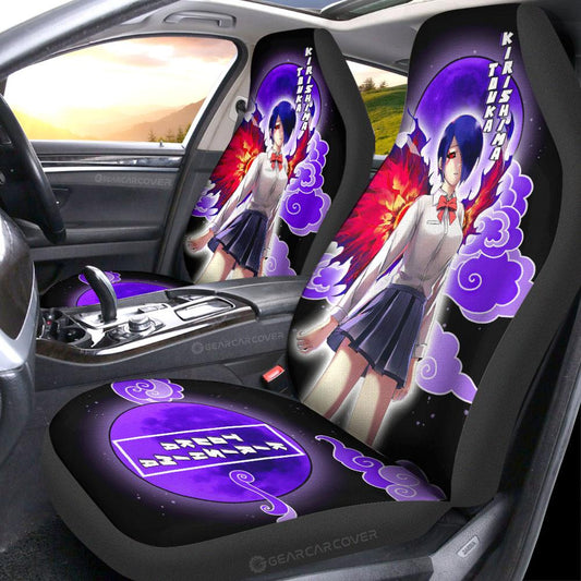 Touka Kirishima Car Seat Covers Custom Car Accessoriess - Gearcarcover - 2