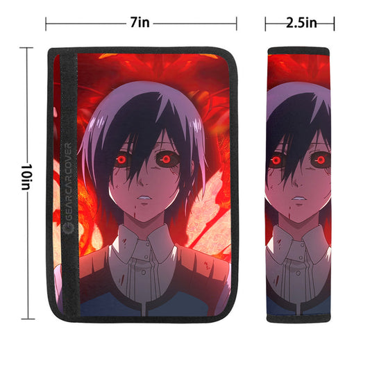 Touka Kirishima Seat Belt Covers Custom Car Accessories - Gearcarcover - 1