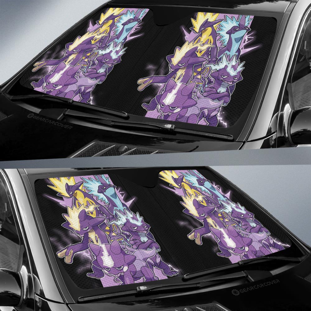 Toxtricity Car Sunshade Custom Car Accessories For Fans - Gearcarcover - 2