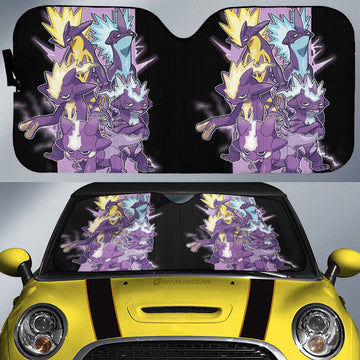 Toxtricity Car Sunshade Custom Car Accessories For Fans - Gearcarcover - 1
