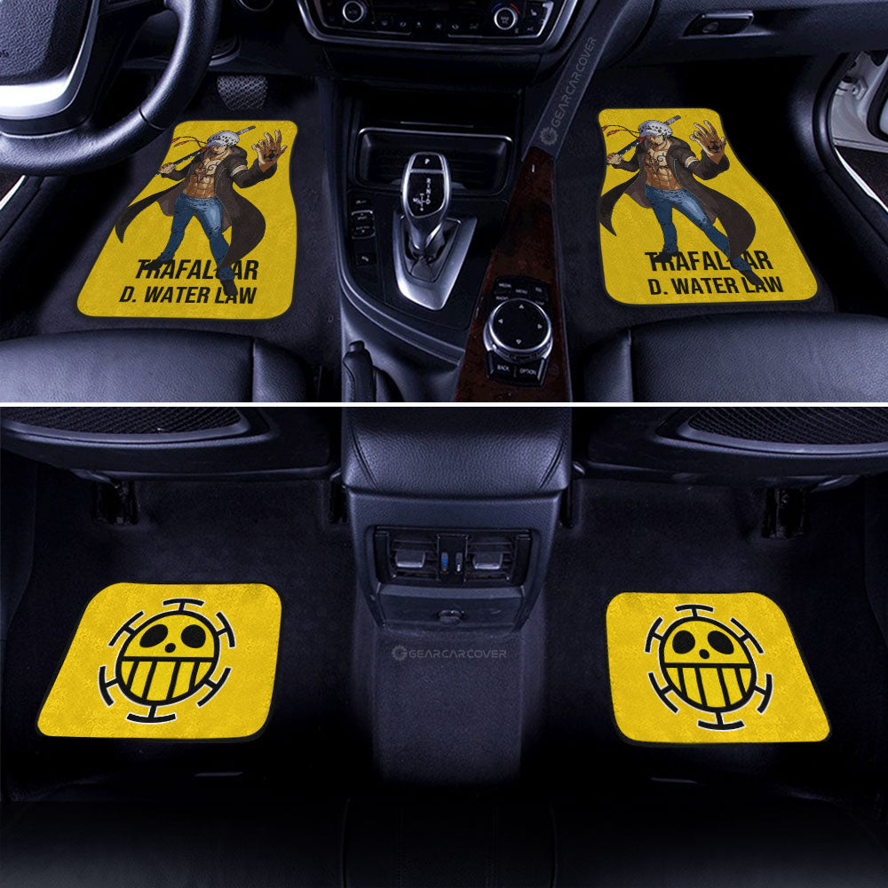 Trafalgar D. Water Law Car Floor Mats Custom Car Accessories For Fans - Gearcarcover - 3