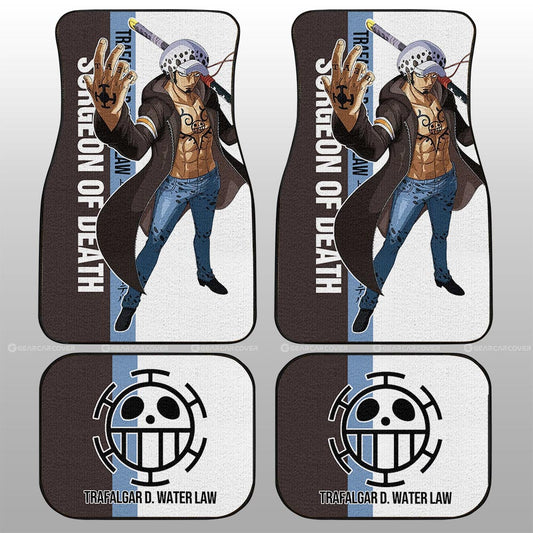 Trafalgar D. Water Law Car Floor Mats Custom Car Accessories For Fans - Gearcarcover - 2