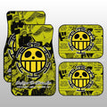 Trafalgar D. Water Law Car Floor Mats Custom Manga For Fans Car Accessories - Gearcarcover - 1