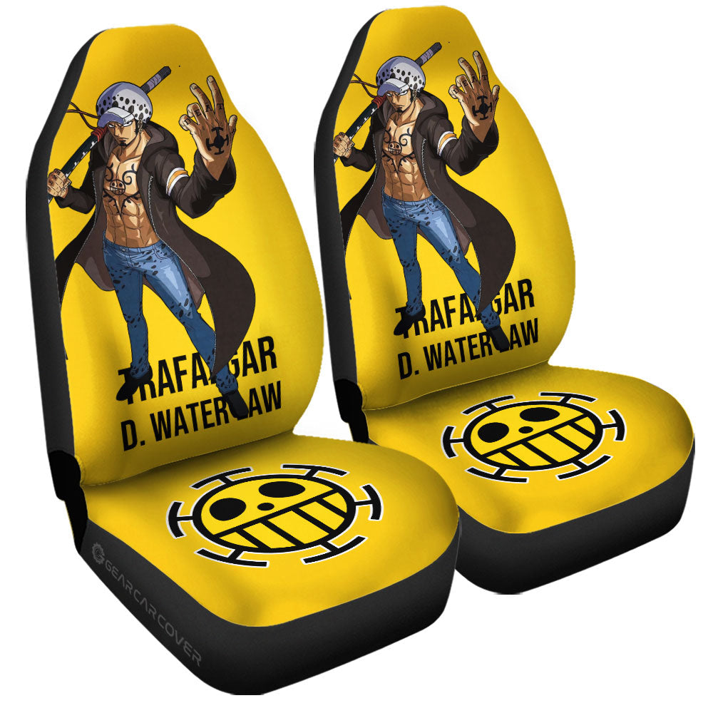 Trafalgar D. Water Law Car Seat Covers Custom Car Accessories For Fans - Gearcarcover - 3
