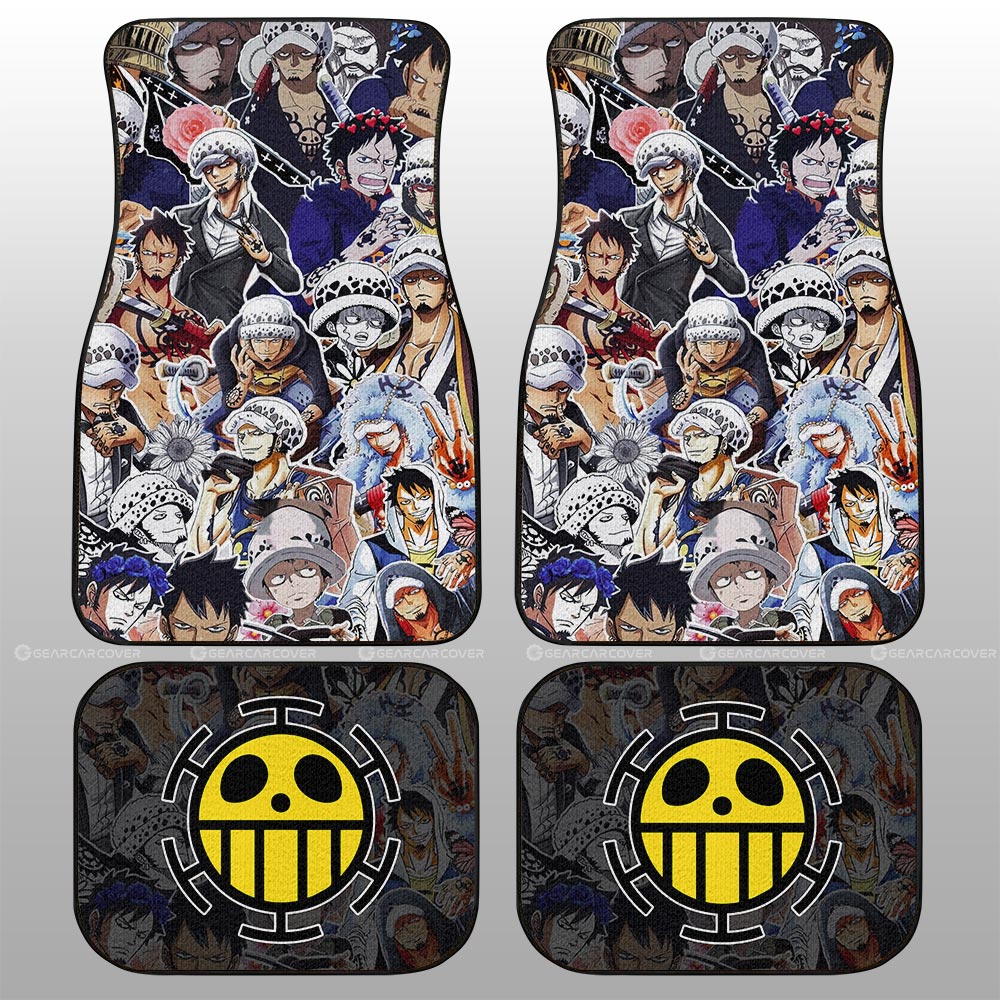 Trafalgar D. Water Law Funny Car Floor Mats Custom Car Accessories For Fans - Gearcarcover - 2