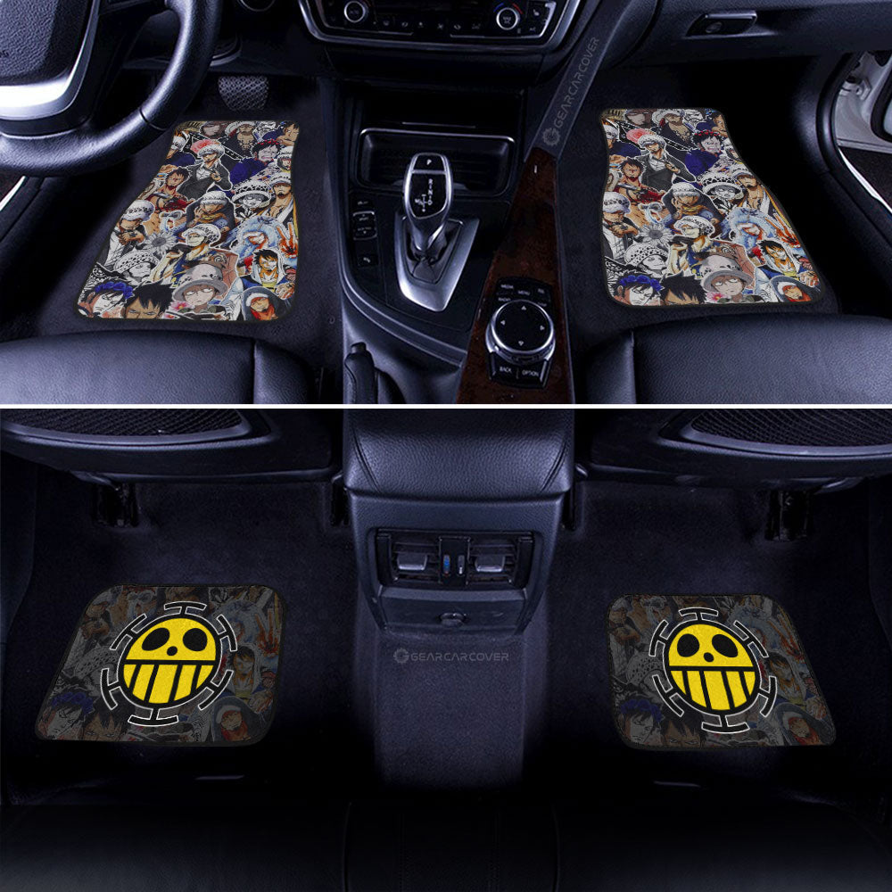 Trafalgar D. Water Law Funny Car Floor Mats Custom Car Accessories For Fans - Gearcarcover - 3