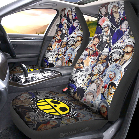 Trafalgar D. Water Law Funny Car Seat Covers Custom Car Accessories For Fans - Gearcarcover - 2