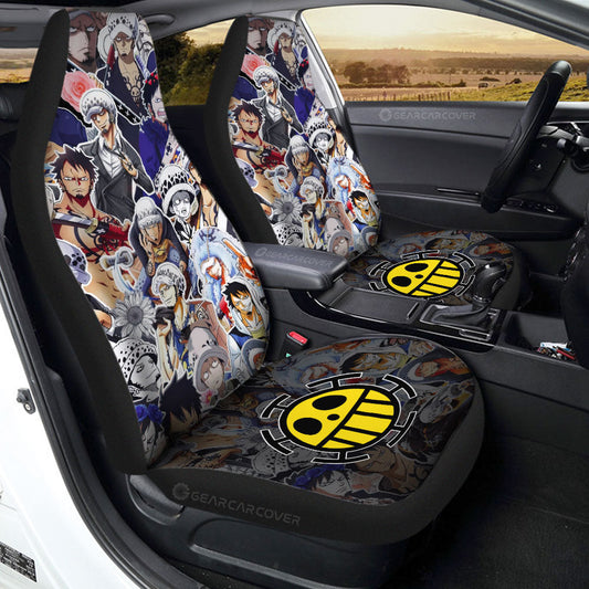 Trafalgar D. Water Law Funny Car Seat Covers Custom Car Accessories For Fans - Gearcarcover - 1