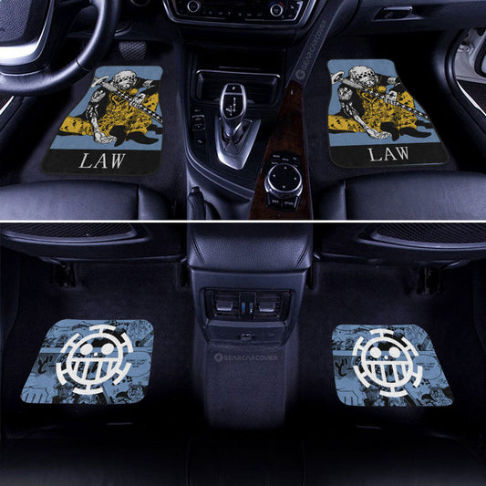 Trafalgar Law Car Floor Mats Custom Car Accessories - Gearcarcover - 1