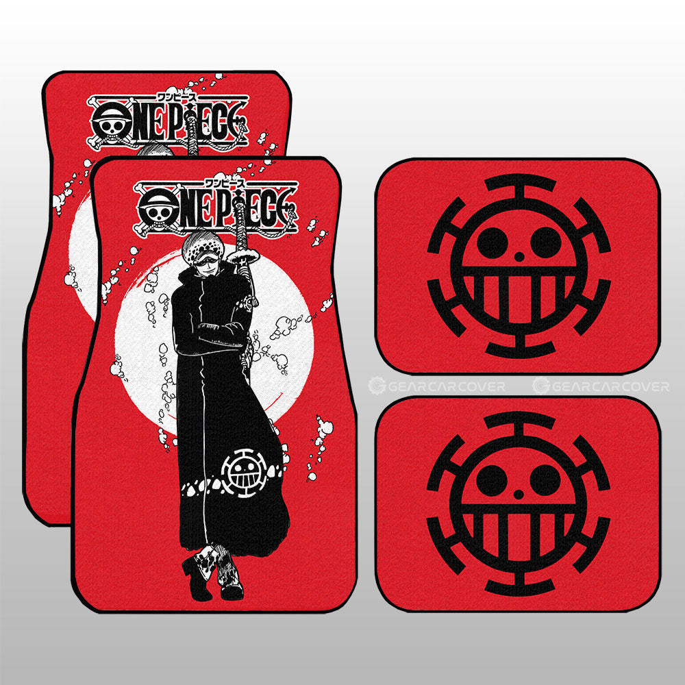 Trafalgar Law Car Floor Mats Custom Car Accessories - Gearcarcover - 3