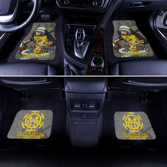 Trafalgar Law Car Floor Mats Custom Car Accessories - Gearcarcover - 2