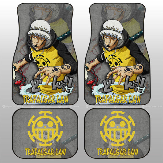 Trafalgar Law Car Floor Mats Custom Car Accessories - Gearcarcover - 1