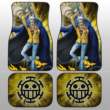 Trafalgar Law Car Floor Mats Custom Car Interior Accessories - Gearcarcover - 1