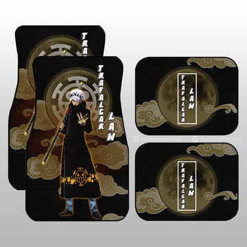 Trafalgar Law Car Floor Mats Custom For Fans - Gearcarcover - 1