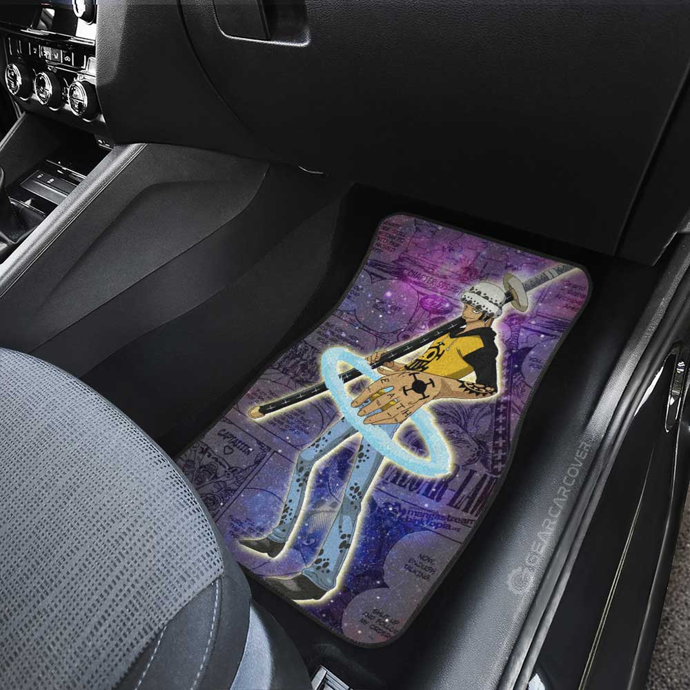 Trafalgar Law Car Floor Mats Custom Galaxy Style Car Accessories - Gearcarcover - 4