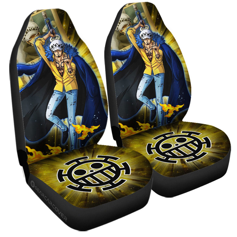 Trafalgar Law Car Seat Covers Custom Car Interior Accessories - Gearcarcover - 3