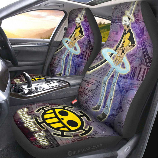 Trafalgar Law Car Seat Covers Custom Galaxy Style Car Accessories - Gearcarcover - 2