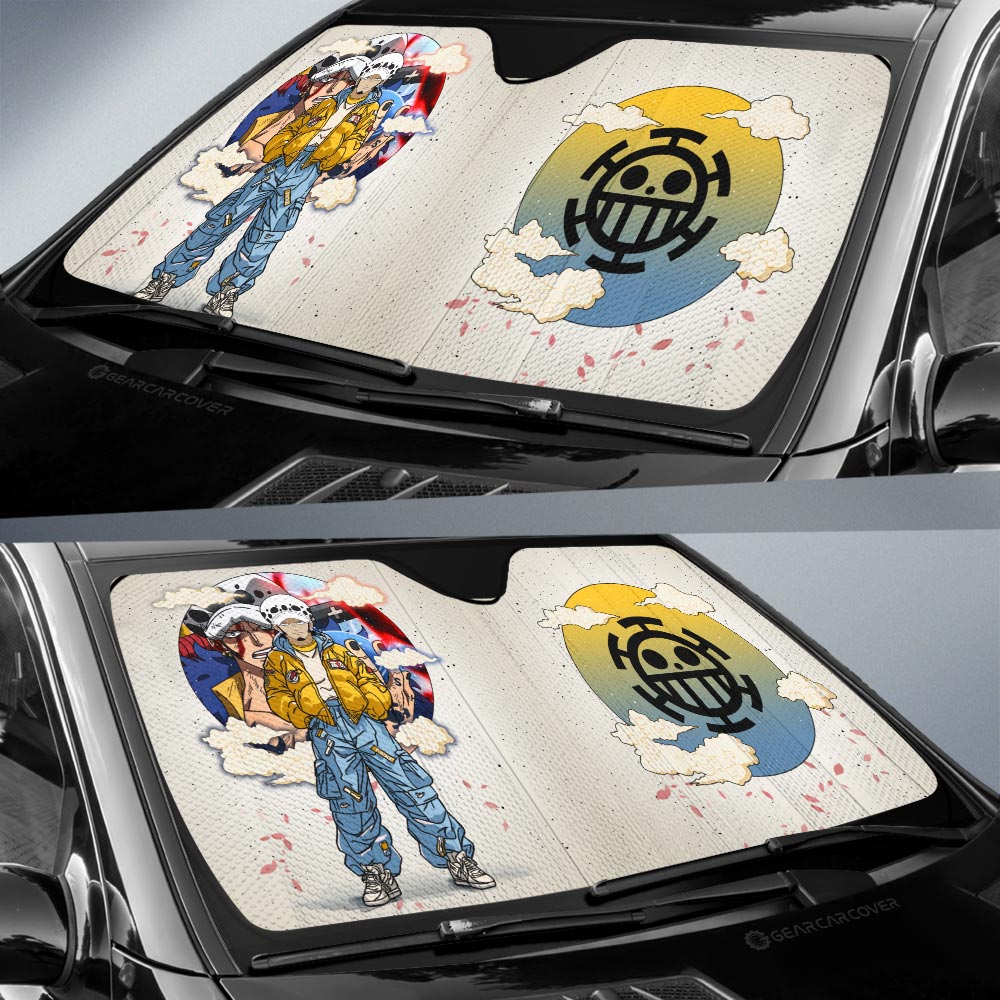Trafalgar Law Car Sunshade Anime Collection - Gearcarcover - 2