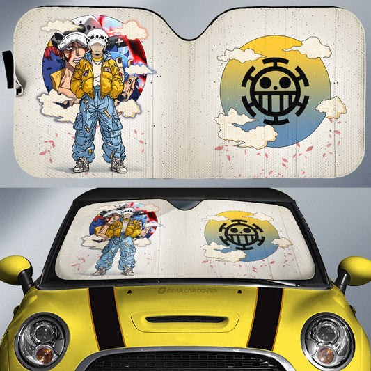 Trafalgar Law Car Sunshade Anime Collection - Gearcarcover - 1