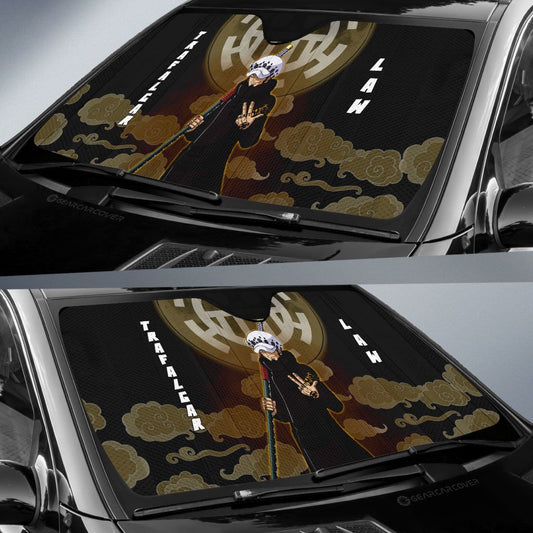 Trafalgar Law Car Sunshade Custom For Fans - Gearcarcover - 2