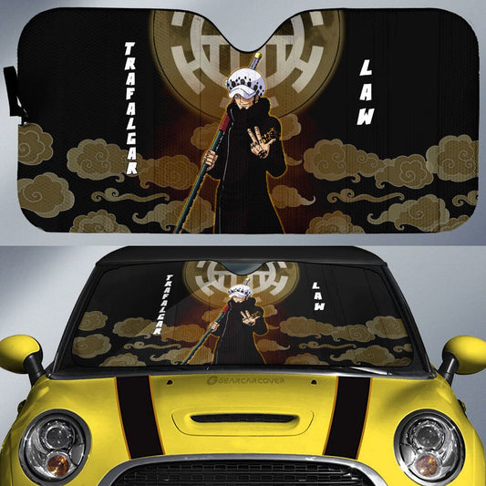 Trafalgar Law Car Sunshade Custom For Fans - Gearcarcover - 1