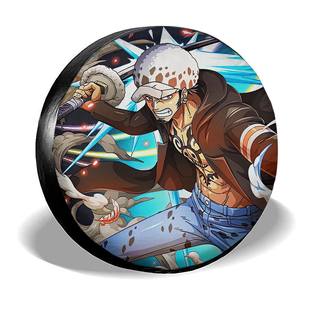 Trafalgar Law Spare Tire Cover Custom Car Accessoriess - Gearcarcover - 2