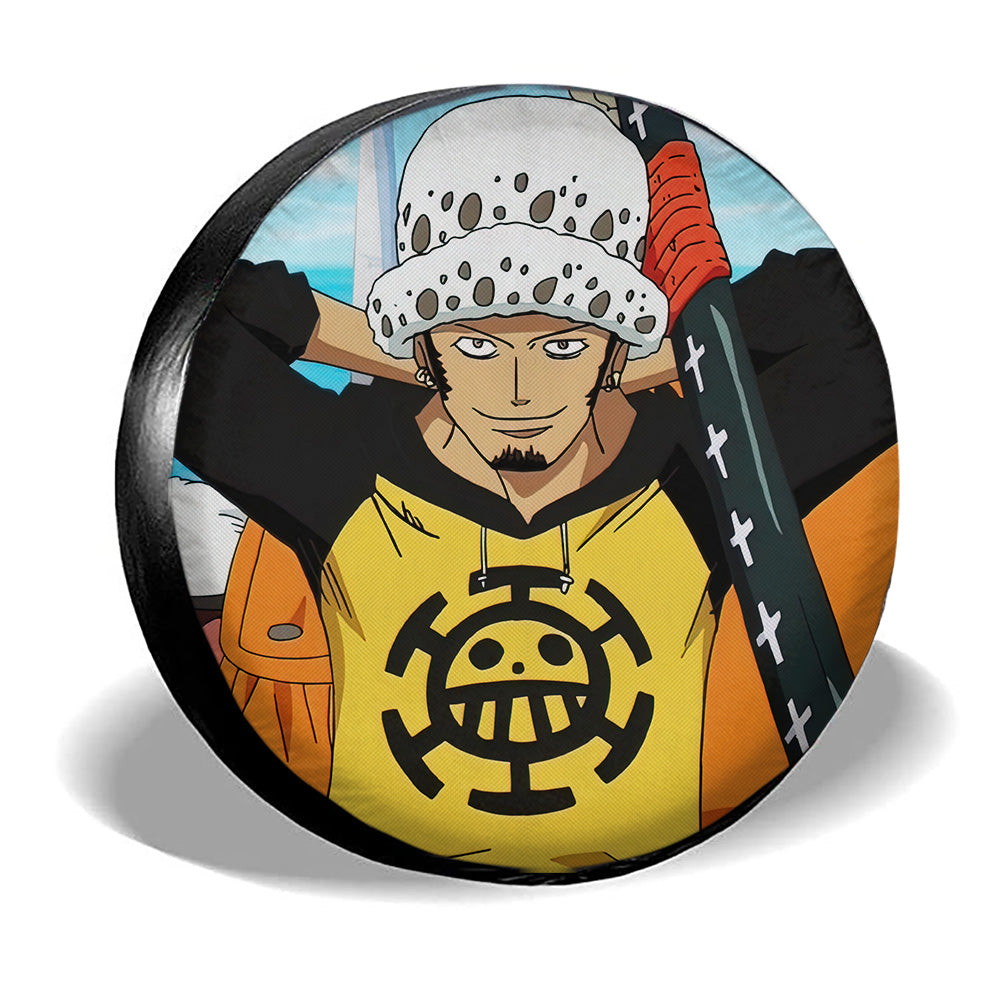 Trafalgar Law Spare Tire Cover Custom Car Accessoriess - Gearcarcover - 2