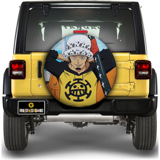 Trafalgar Law Spare Tire Cover Custom Car Accessoriess - Gearcarcover - 1