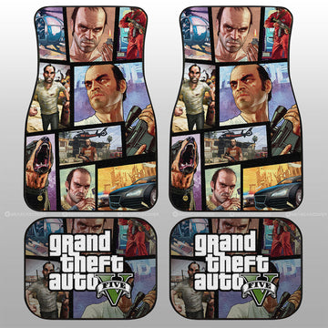 Trevor Philips Car Floor Mats Custom Car Accessories - Gearcarcover - 1