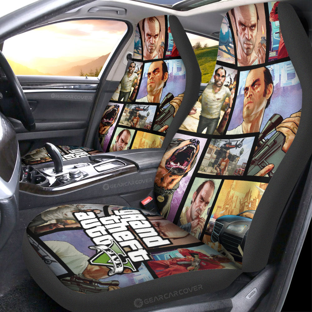 Trevor Philips Car Seat Covers Custom Car Accessories - Gearcarcover - 1