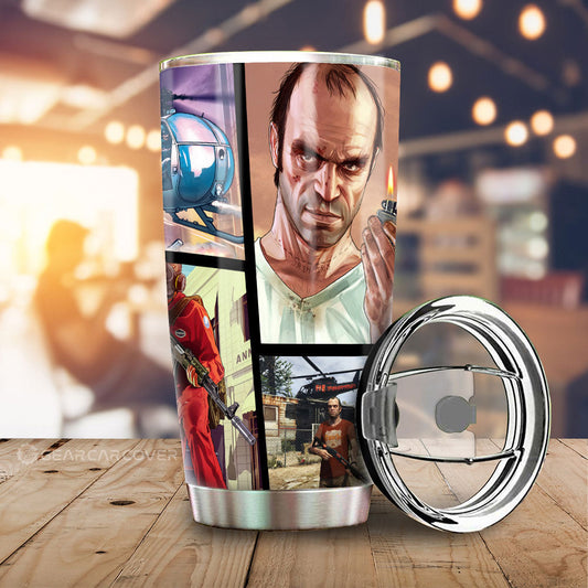 Trevor Philips Tumbler Cup Custom Car Accessories - Gearcarcover - 2