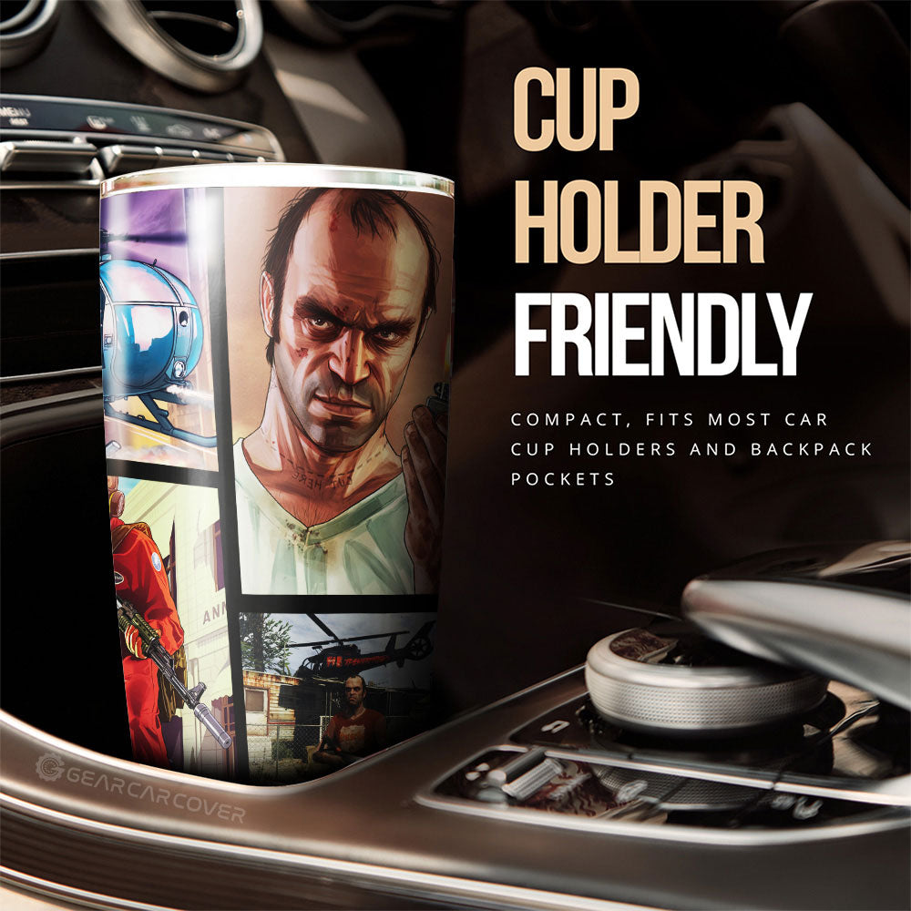 Trevor Philips Tumbler Cup Custom Car Accessories - Gearcarcover - 3