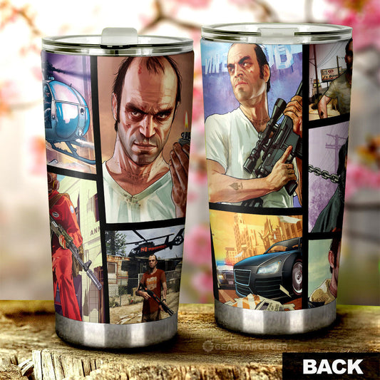 Trevor Philips Tumbler Cup Custom Car Accessories - Gearcarcover - 1