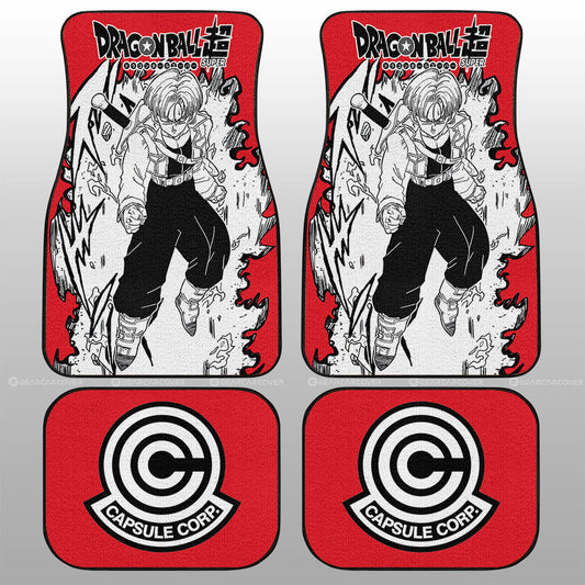 Trunks Car Floor Mats Custom Car Accessories Manga Style For Fans - Gearcarcover - 2