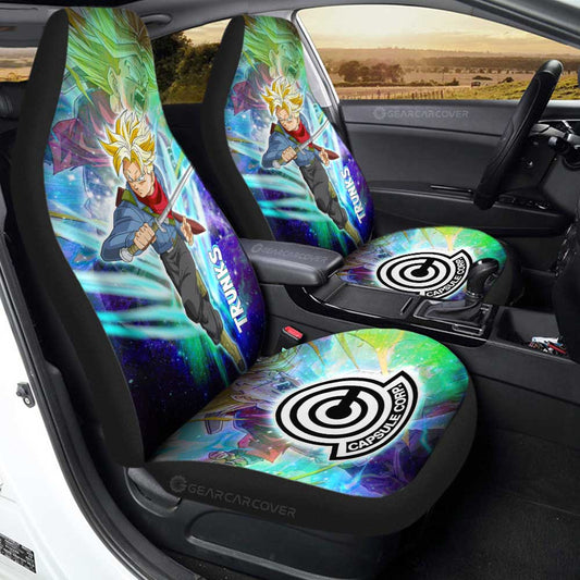 Trunks Car Seat Covers Custom Dragon Ball Anime Car Accessories - Gearcarcover - 2