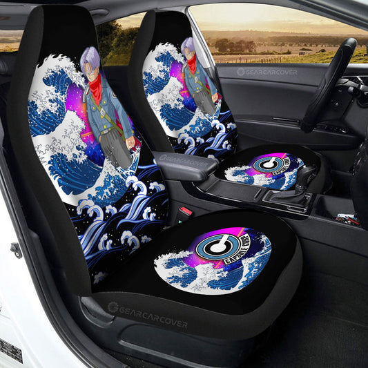Trunks Car Seat Covers Custom Dragon Ball Car Interior Accessories - Gearcarcover - 2
