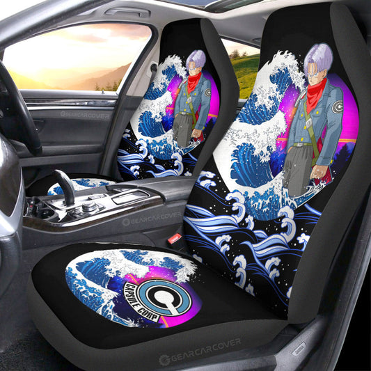 Trunks Car Seat Covers Custom Dragon Ball Car Interior Accessories - Gearcarcover - 1