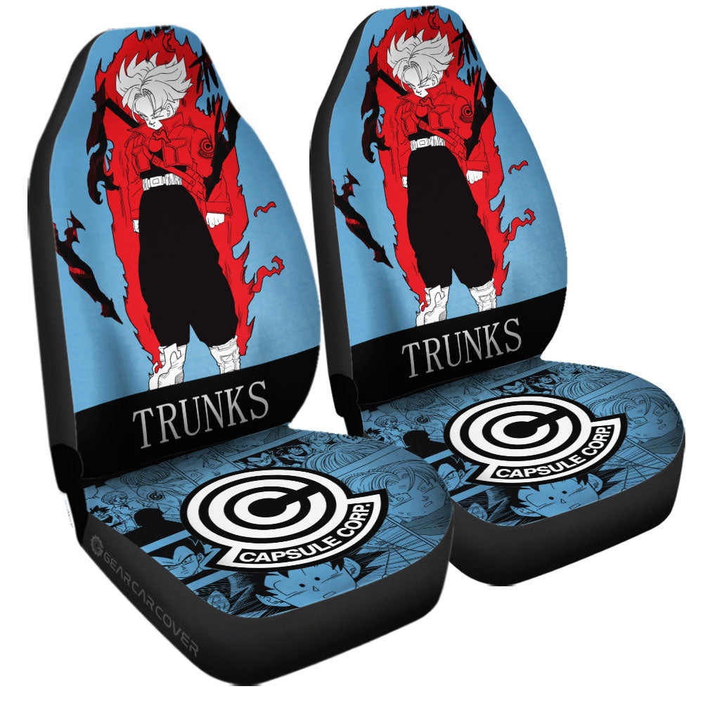 Trunks Car Seat Covers Custom Manga Color Style - Gearcarcover - 3