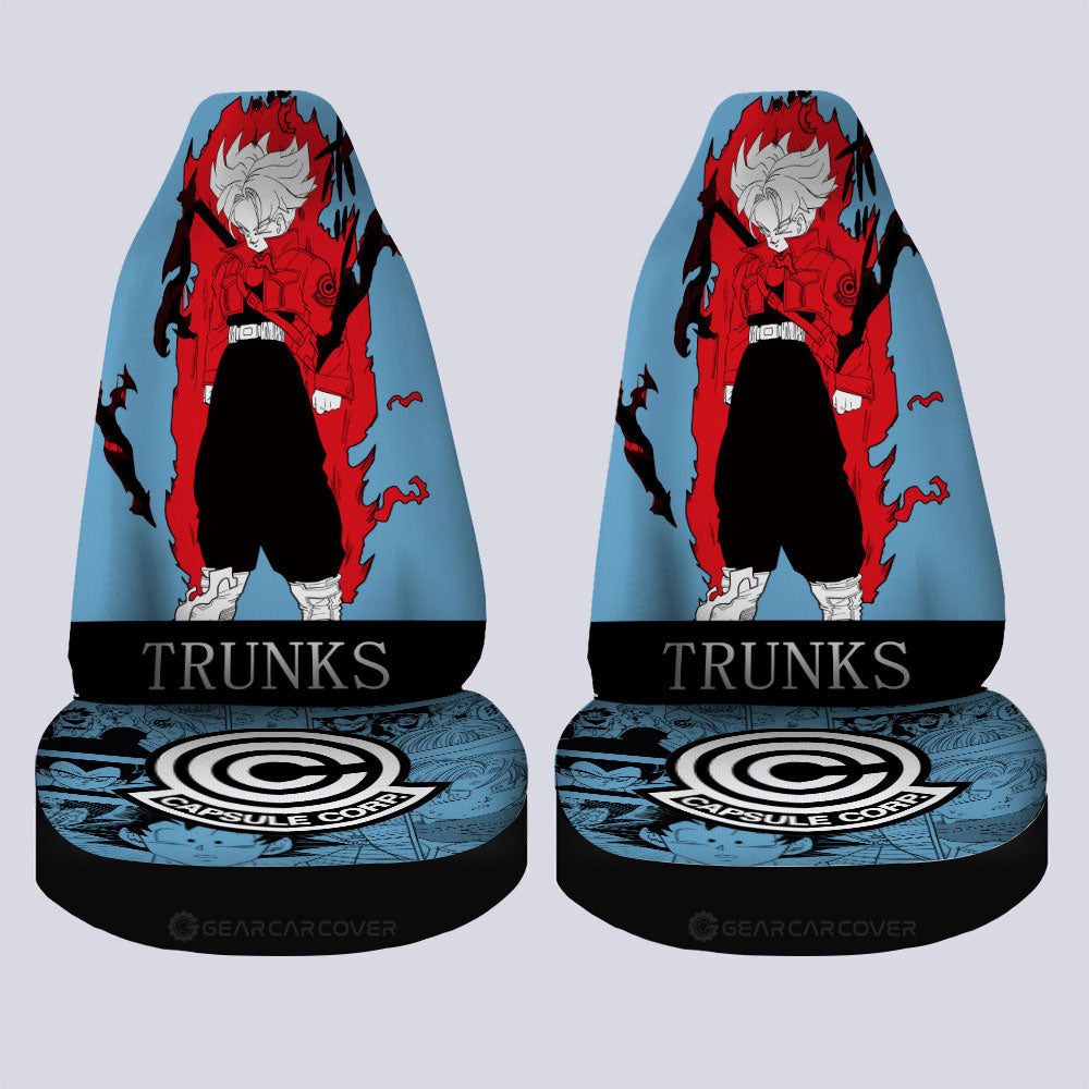 Trunks Car Seat Covers Custom Manga Color Style - Gearcarcover - 4