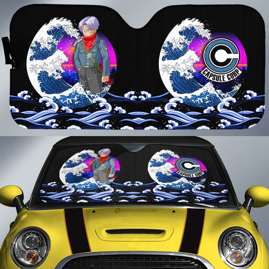 Trunks Car Sunshade Custom Dragon Ball Car Interior Accessories - Gearcarcover - 1