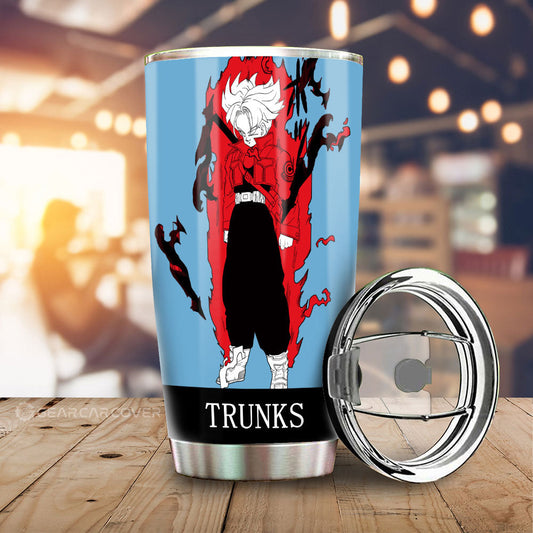 Trunks Tumbler Cup Custom Manga Color Style - Gearcarcover - 2