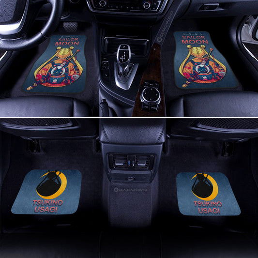 Tsukino Usagi Car Floor Mats Custom Car Accessories - Gearcarcover - 2