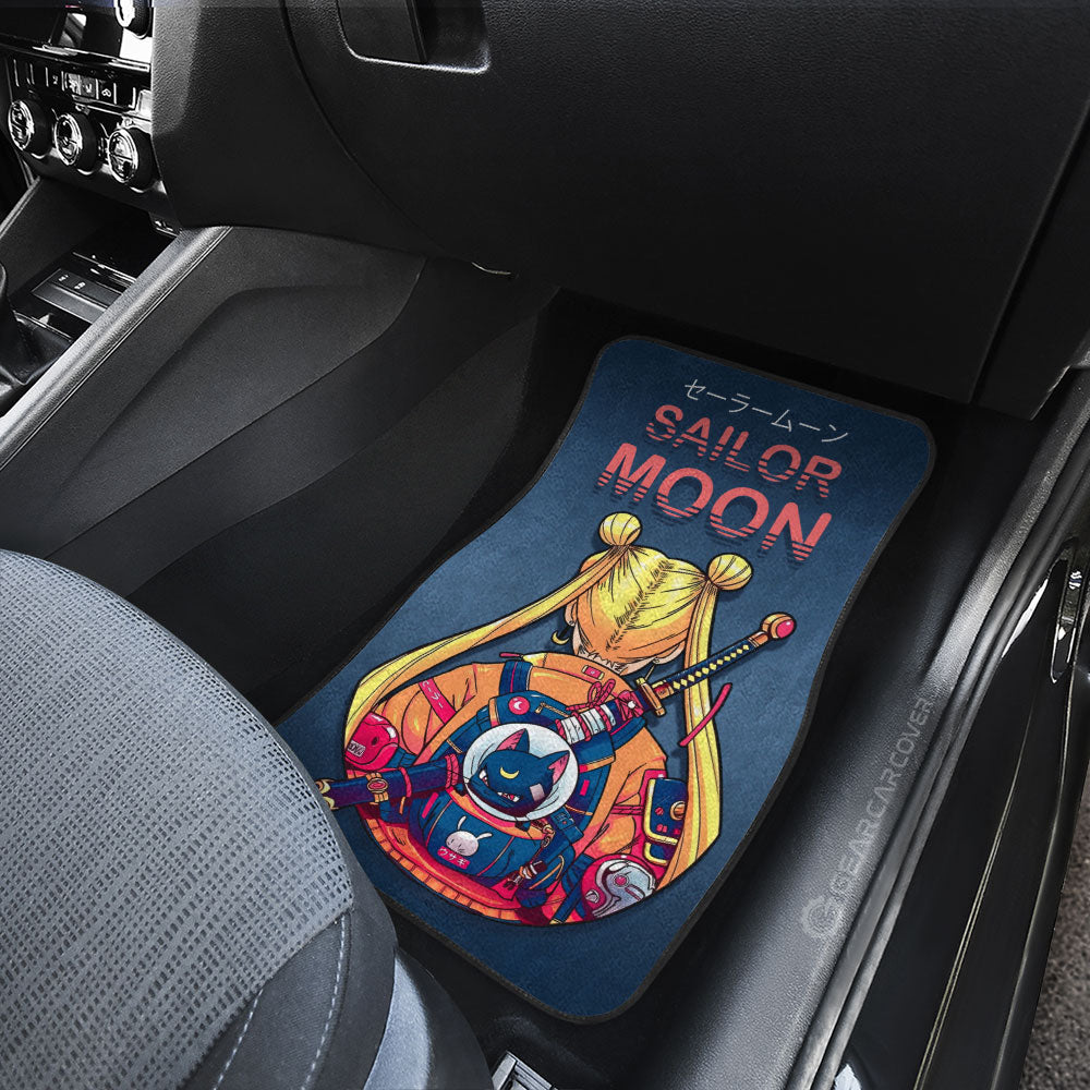 Tsukino Usagi Car Floor Mats Custom Car Accessories - Gearcarcover - 3