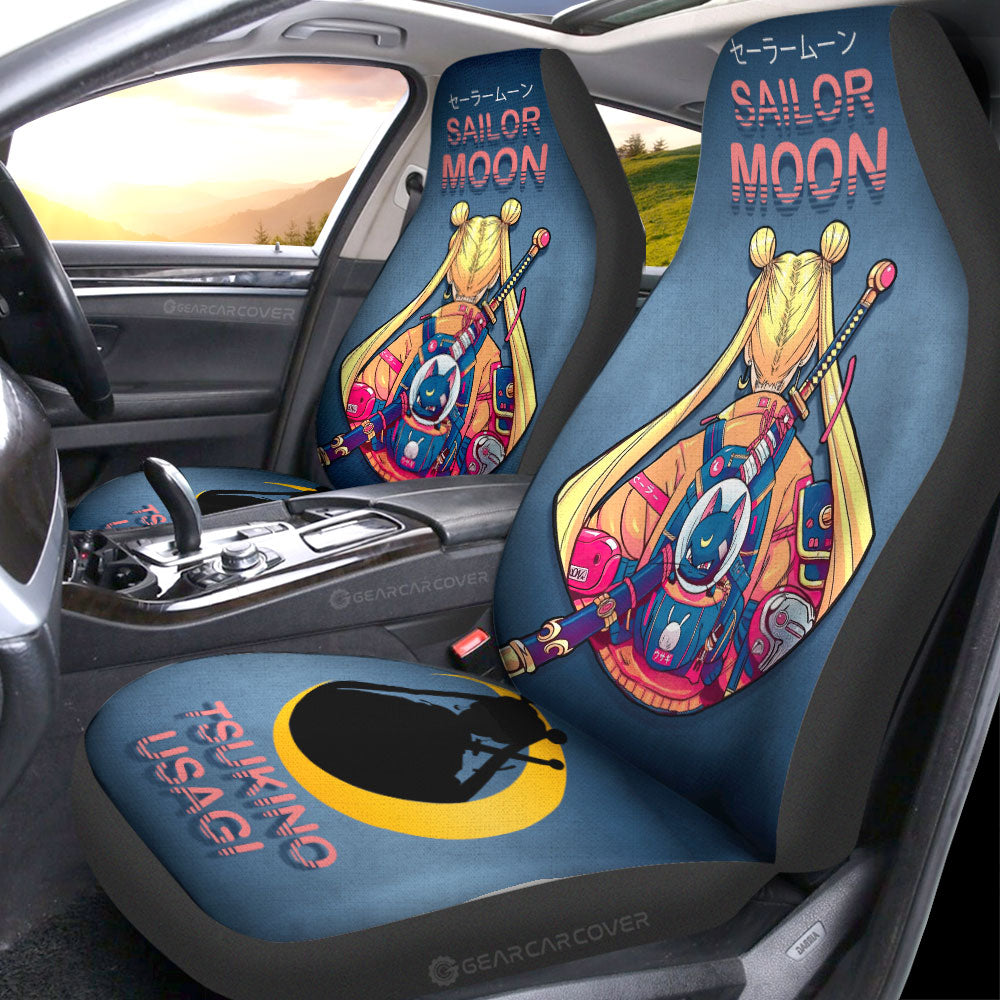 Tsukino Usagi Car Seat Covers Custom Car Accessories - Gearcarcover - 2