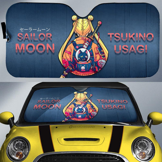 Tsukino Usagi Car Sunshade Custom Car Accessories - Gearcarcover - 1